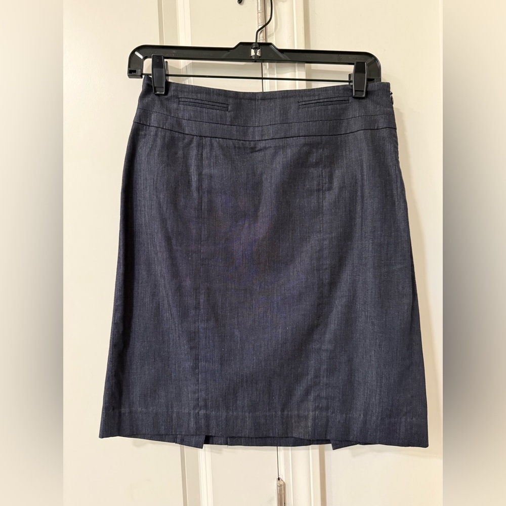 Ann Taylor Loft Classic Blue Women's Pencil Skirt